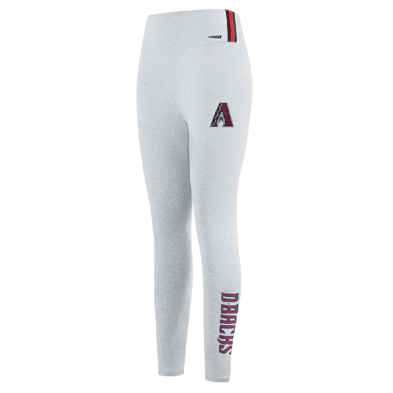 MLB ARIZONA DIAMONDBACKS CLASSIC WOMEN'S JERSEY LEGGING (HEATHER GREY) Comfortable Slim Fit Leggings