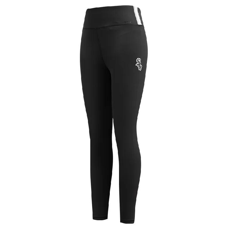 MLB CHICAGO WHITE SOX CLASSIC WOMEN'S LUX LEGGING (BLACK) Cozy Warmth Leggings