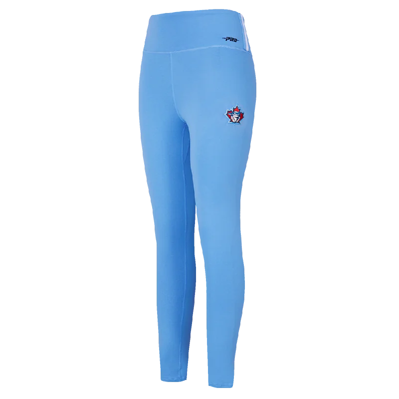MLB TORONTO BLUE JAYS RETRO CLASSIC WOMEN'S JERSEY LEGGING (UNIVERSITY BLUE) Trendy Faux Suede Leggings MLB TORONTO BLUE JAYS RETRO CLASSIC WOMEN'S JERSEY LEGGING (UNIVERSITY BLUE) Trendy Faux Suede Leggings