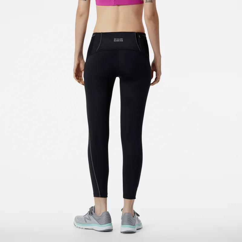 New Balance Women's Impact Run Crop Leggings Stylish Winter-Ready Leggings