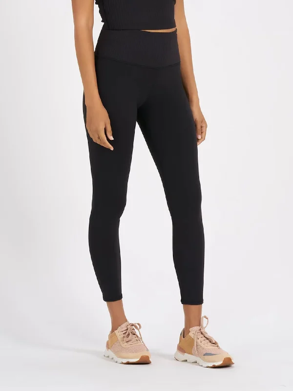 Rib Studio Leggings Cozy Reflective Detail Leggings
