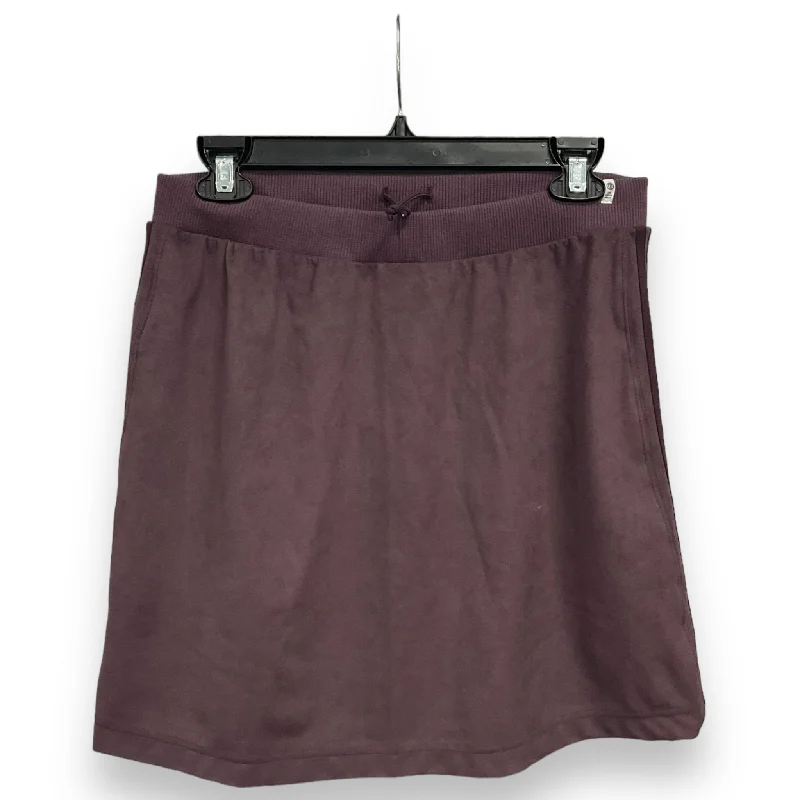 Athletic Skirt By Adidas In Purple, Size: M lace skirt romantic