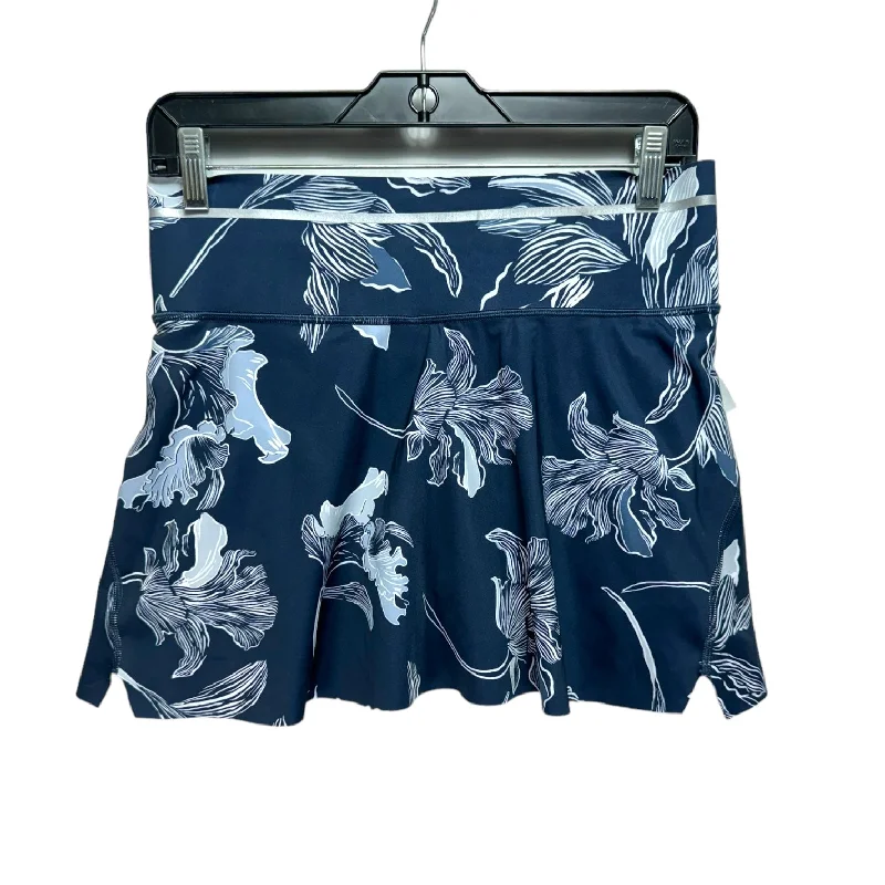 Athletic Skirt By Athleta In Blue & White, Size: Xs corduroy skirt durable
