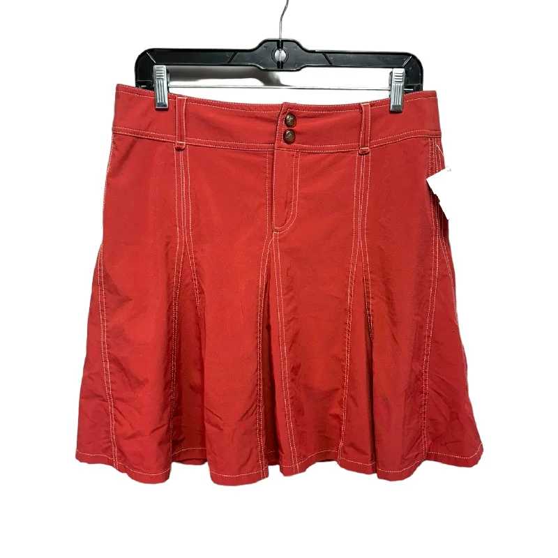 Athletic Skirt By Athleta In Red, Size: 6 cashmere skirt fine