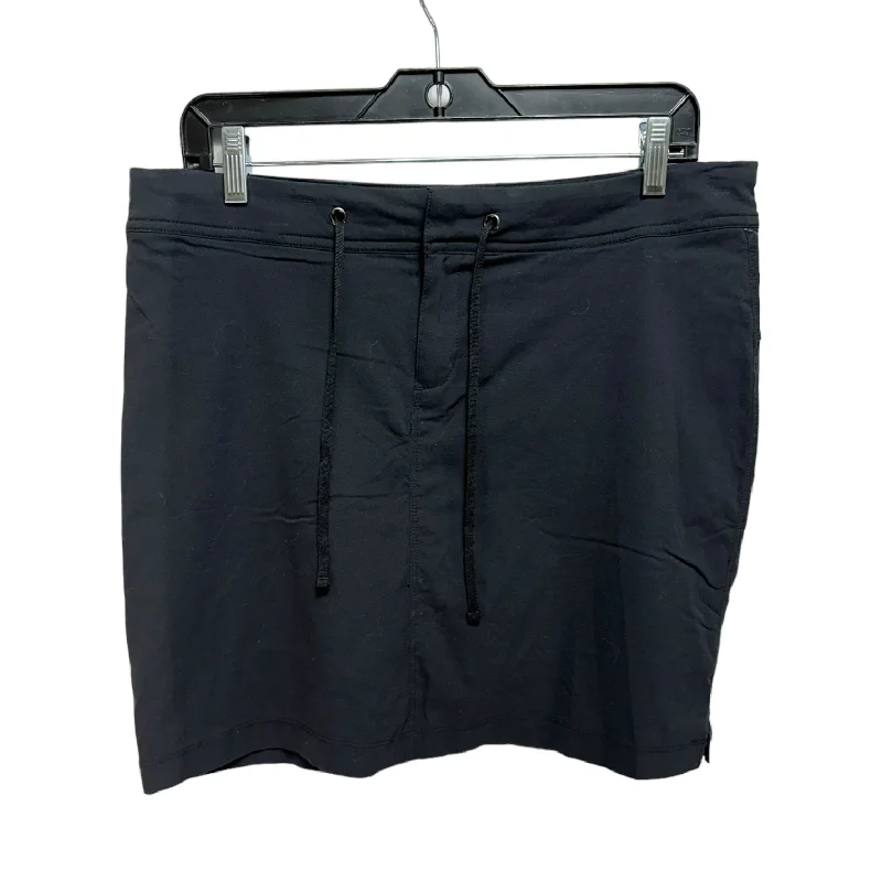 Athletic Skirt By Columbia In Black, Size: 10 linen skirt natural