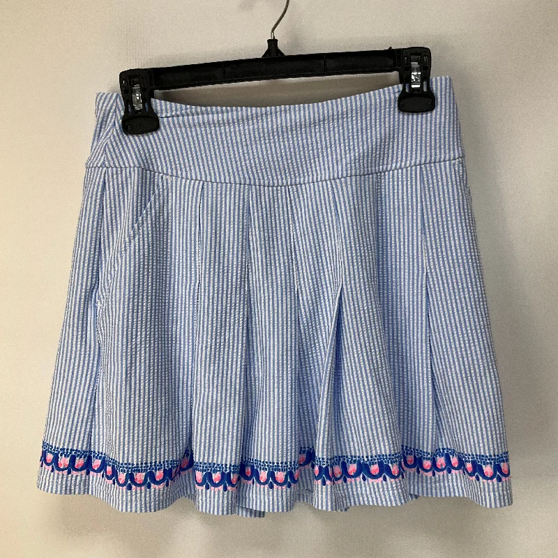 Athletic Skirt By Lilly Pulitzer In Blue, Size: 0 velvet skirt plush