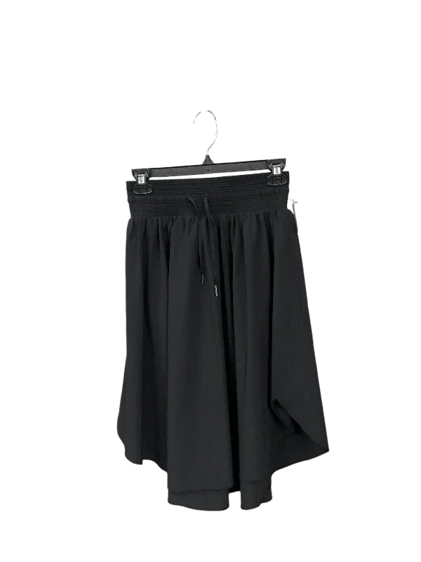 Athletic Skirt By Lululemon In Black, Size: S silk skirt sleek