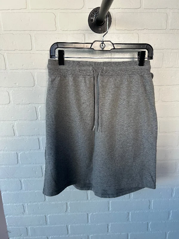 Athletic Skirt By Lululemon In Grey, Size: 8 denim skirt stylish