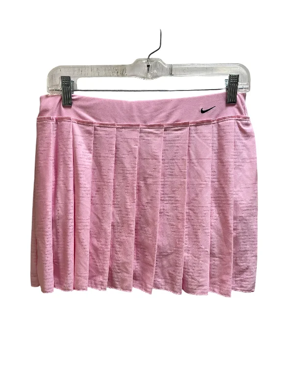 Athletic Skirt By Nike Apparel In Pink, Size: S athletic skirt fit