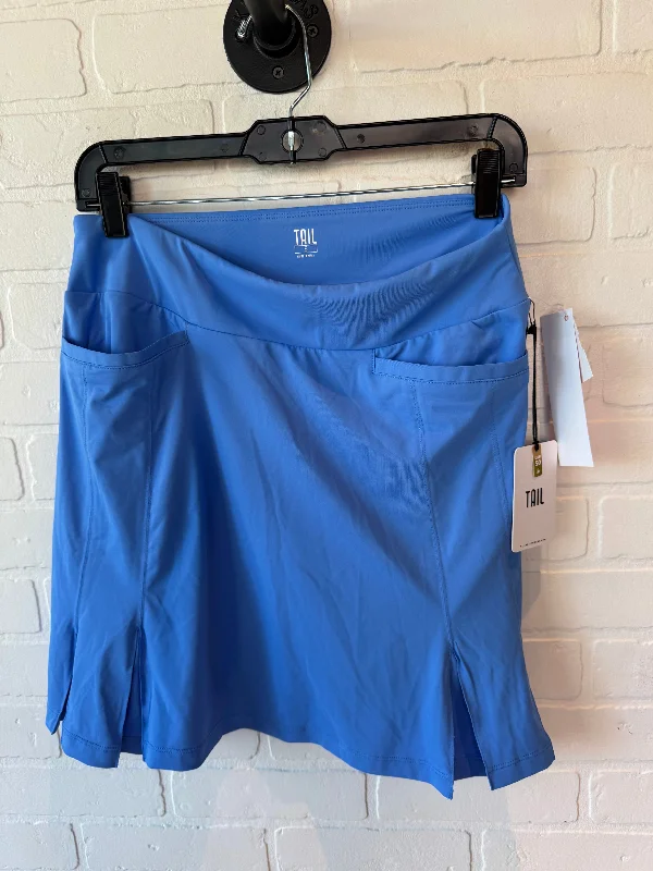 Athletic Skirt By Tail In Blue, Size: 4 cashmere skirt fine