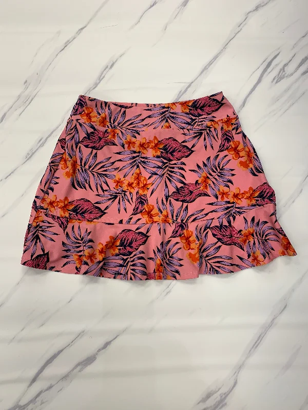 Athletic Skirt By Tommy Bahama In Floral Print, Size: S relaxed fit skirt