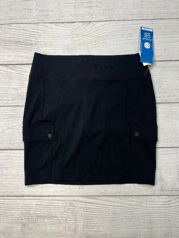 Athletic Skirt Skort By Athleta In Black, Size: L spandex blend skirt