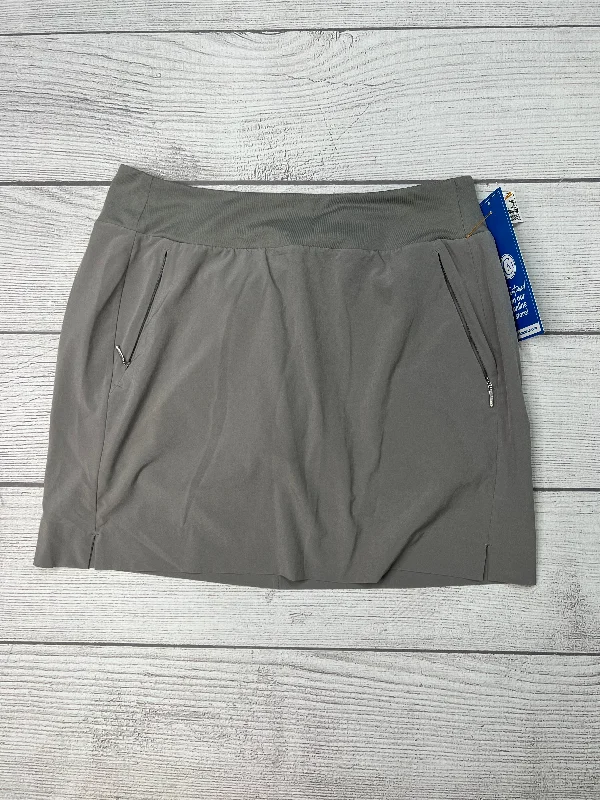 Athletic Skirt Skort By Athleta In Grey, Size: M modal blend skirt