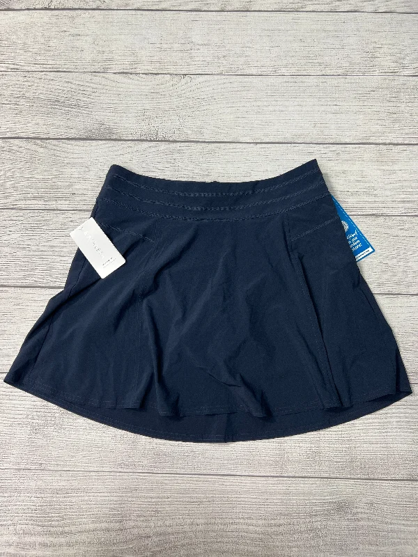 Athletic Skirt Skort By Athleta In Navy, Size: L velvet skirt plush