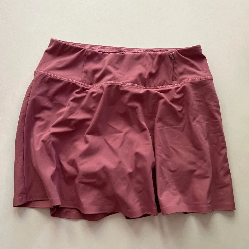 Athletic Skirt Skort By Calia In Rose, Size: S linen skirt airy