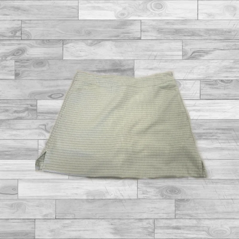 Athletic Skirt Skort By Chicos In Multi-colored, Size: 10petite cashmere skirt plush