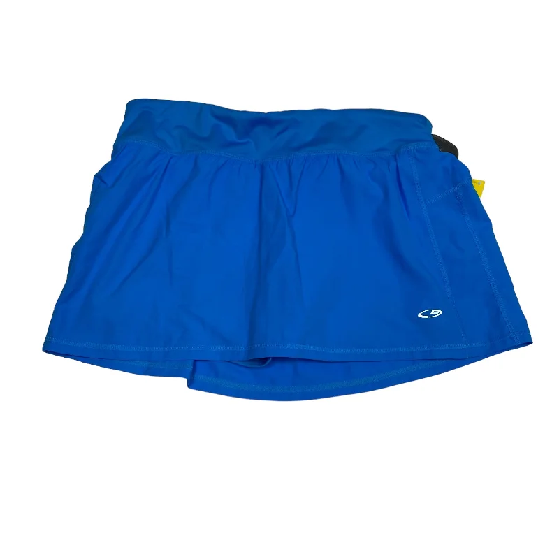 Blue Athletic Skirt Champion, Size S midi skirt versatile