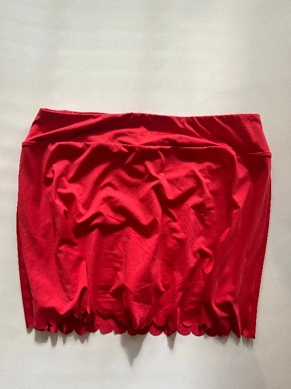 Salmon Athletic Skirt Skort Crown And Ivy, Size Xl lace skirt elegant