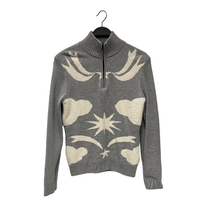 CASTELBAJAC/Sweater/M/Cotton/SLV/ Thin Thick Dense