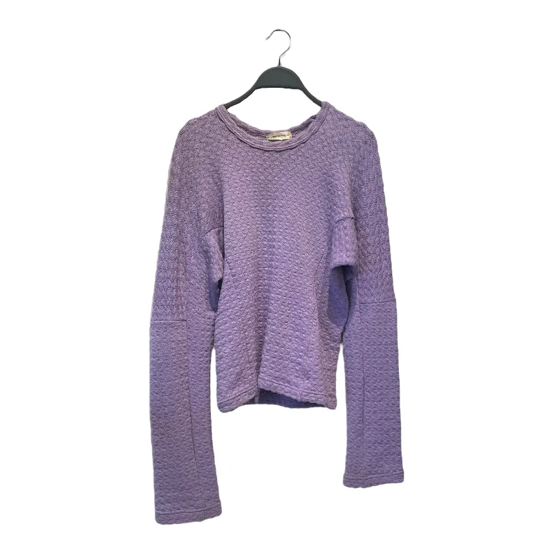 COMME des GARCONS/Sweater/S/Cotton/PPL/ Neon Metallic Matte