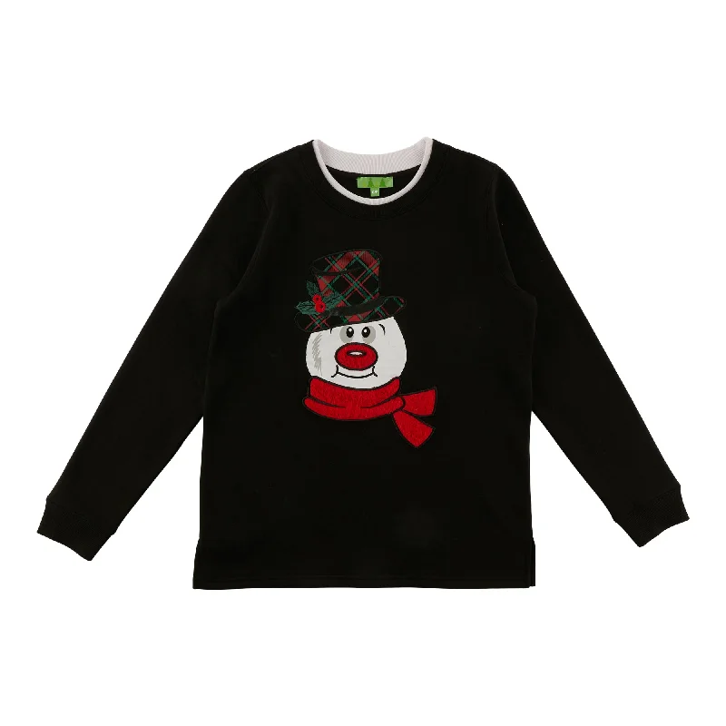 Comfy Cozy Women's Christmas Fleece Pullover Sweater Houndstooth Herringbone Solid