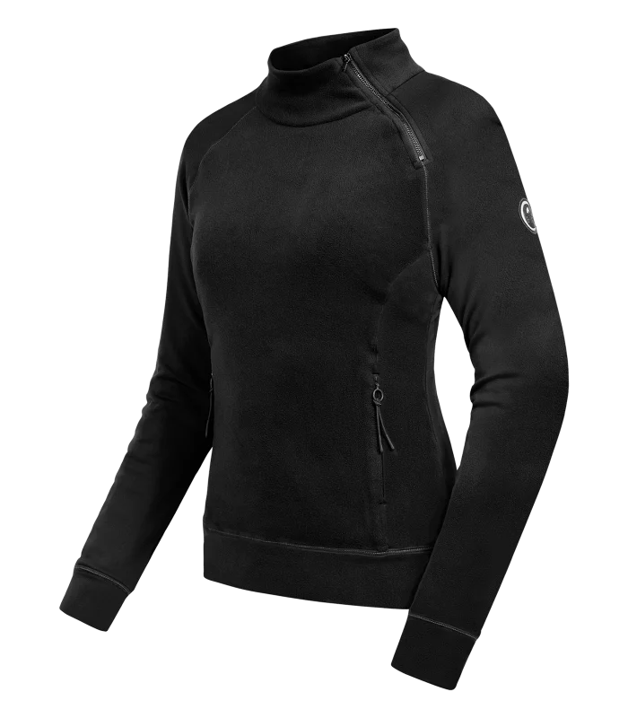 E.L.T Ladies Osaka Fleece Sweater Welt Pockets Slit Pockets Flap Pockets