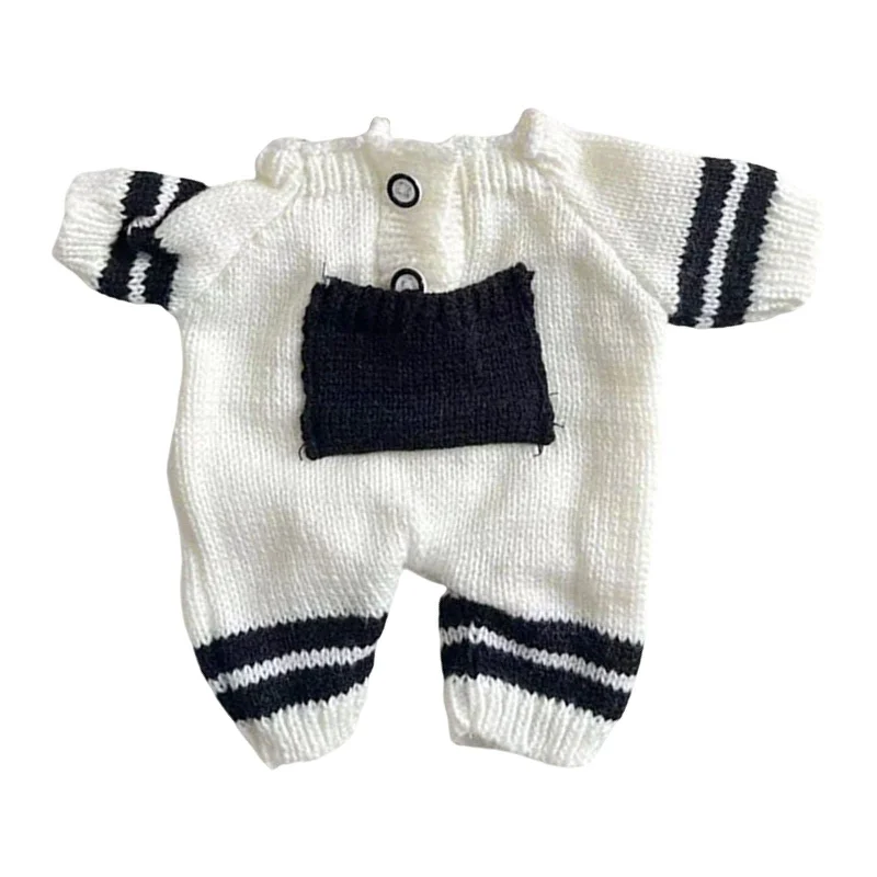 Maxbell Fashion Dolls Jumpsuit Sweater Stylish Costume for 38cm Dolls New Year Gifts Terry Blend Velvet Blend Canvas Blend