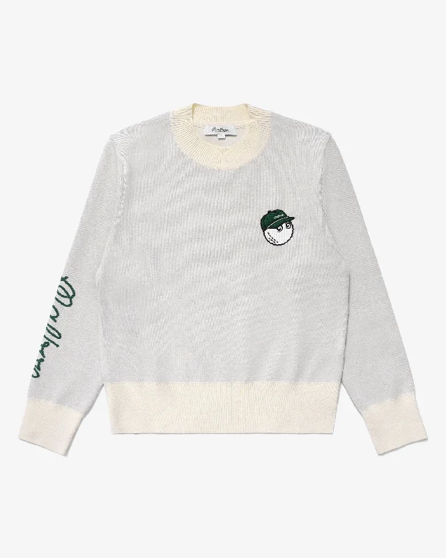 BUCKETS MOCKNECK SWEATER Toggled Drawstring Belted