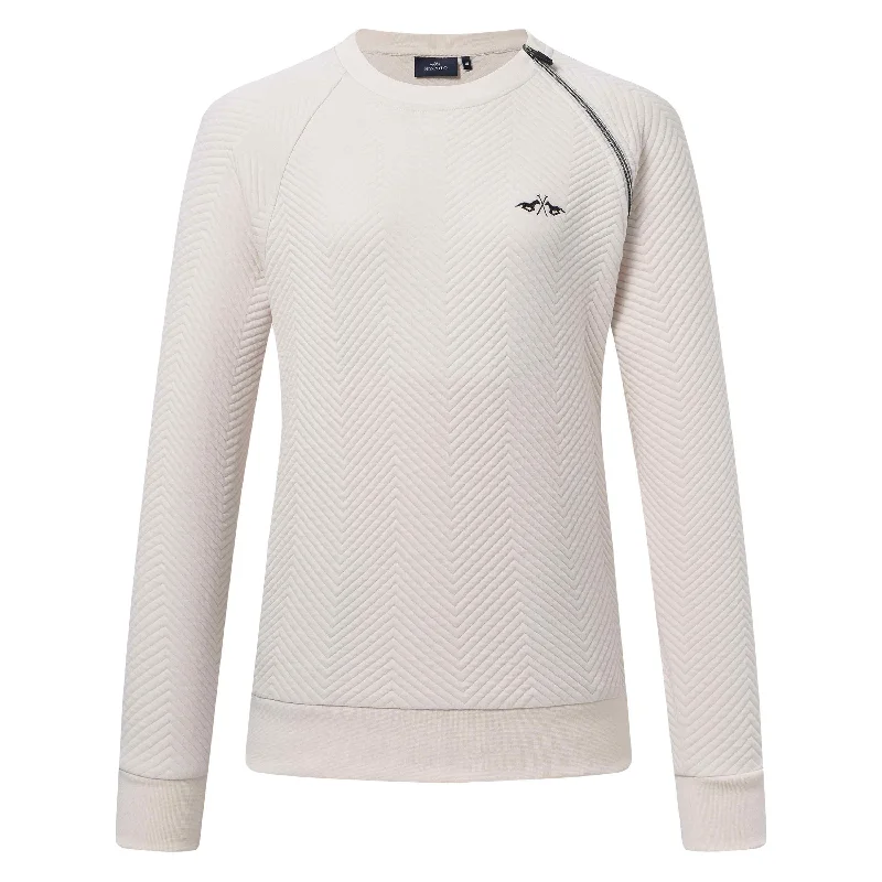 HV Polo Monica Sweater Satin Blend Silk Blend Wool Blend