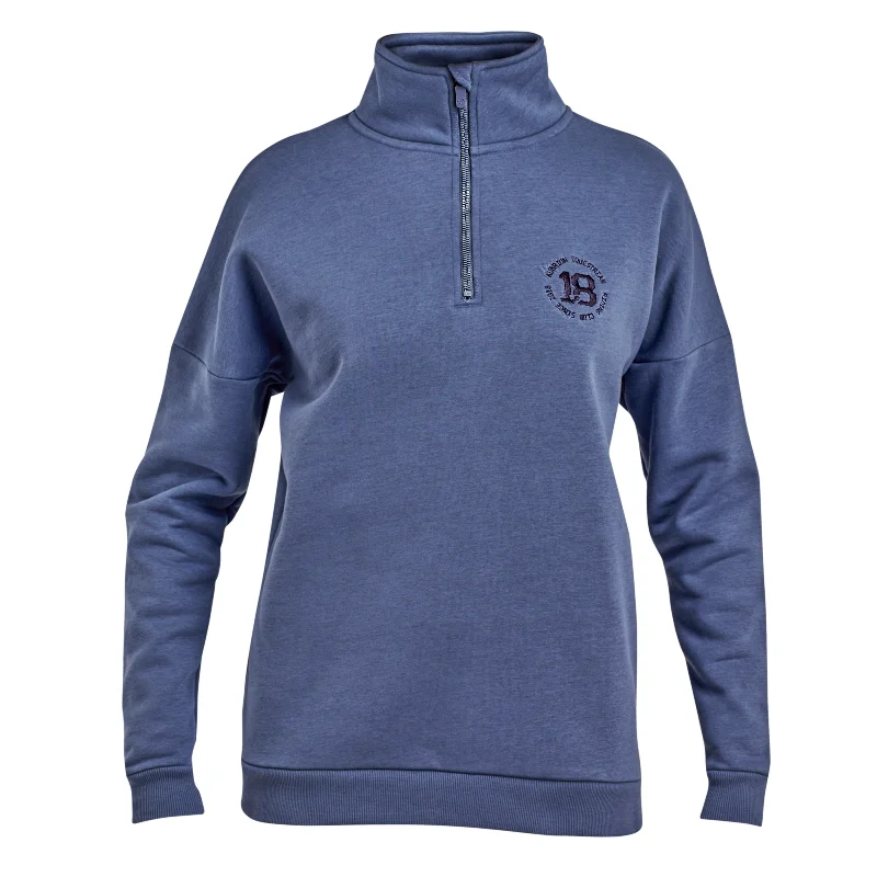 Shires Aubrion Ladies Serene Half Zip Sweater Sweater Knitwear Pullover