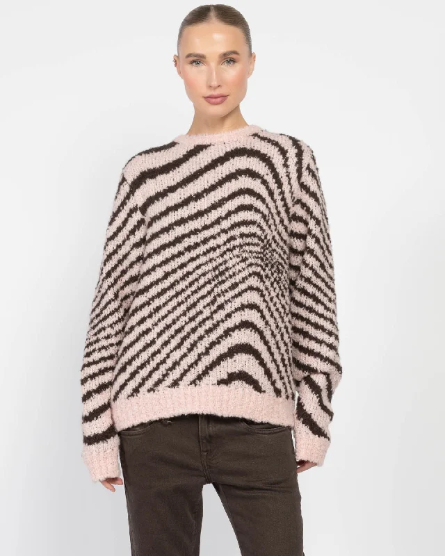 Digital Surfer Sweater Transparent Opaque Sheer