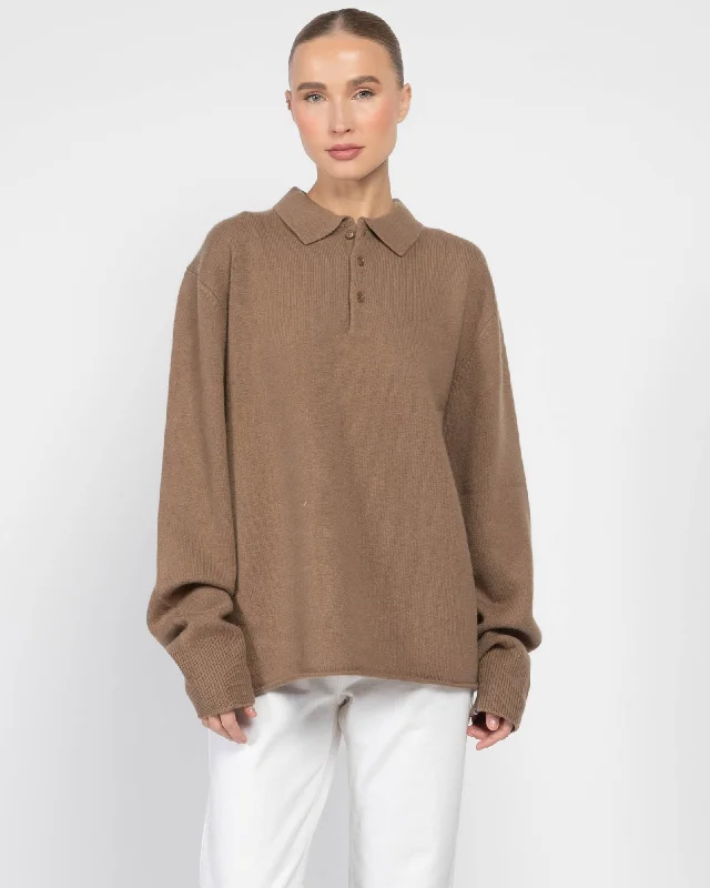 Marylebone Sweater Hooded Caped Shawl Collar