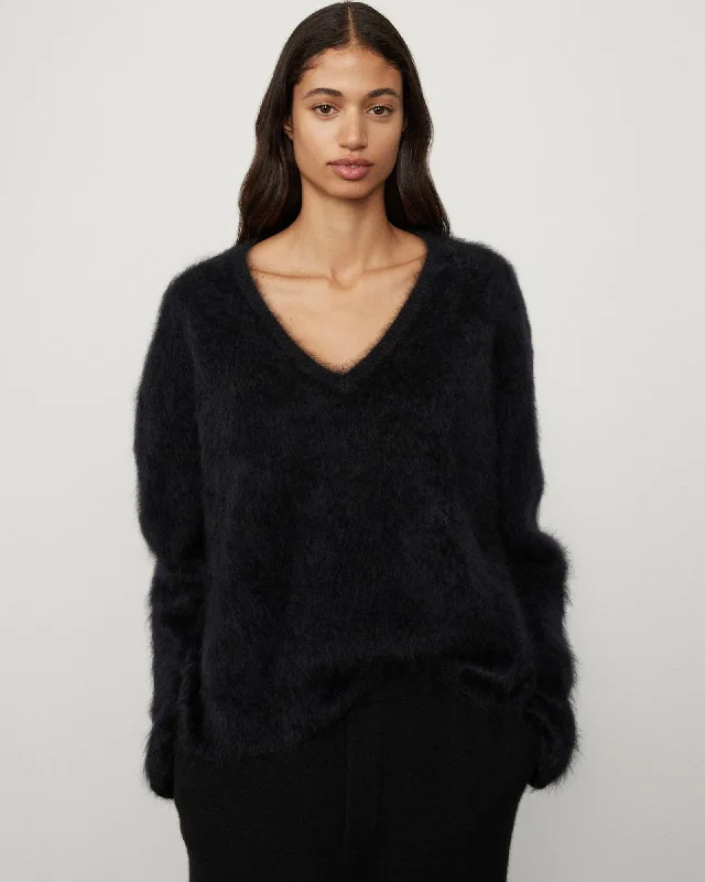 Margarete Sweater Print Jacquard Patchwork