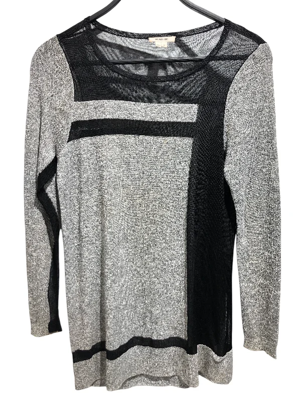Helmut Lang/Sweater/S/Polyester/GRY/ Velvet Chenille Corduroy
