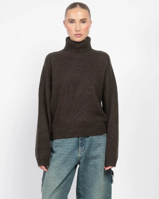 Bangkok Turtleneck Sweater Stretchy Elastic Breathable