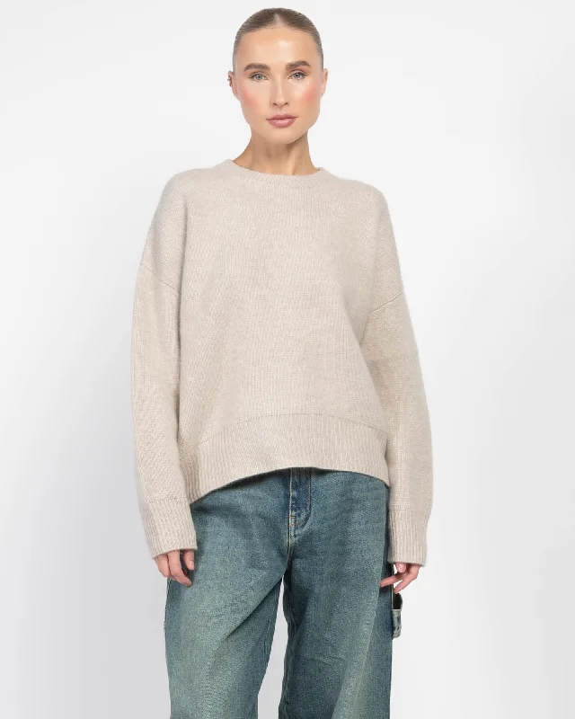 Royan Sweater Chenille Brocade Lace