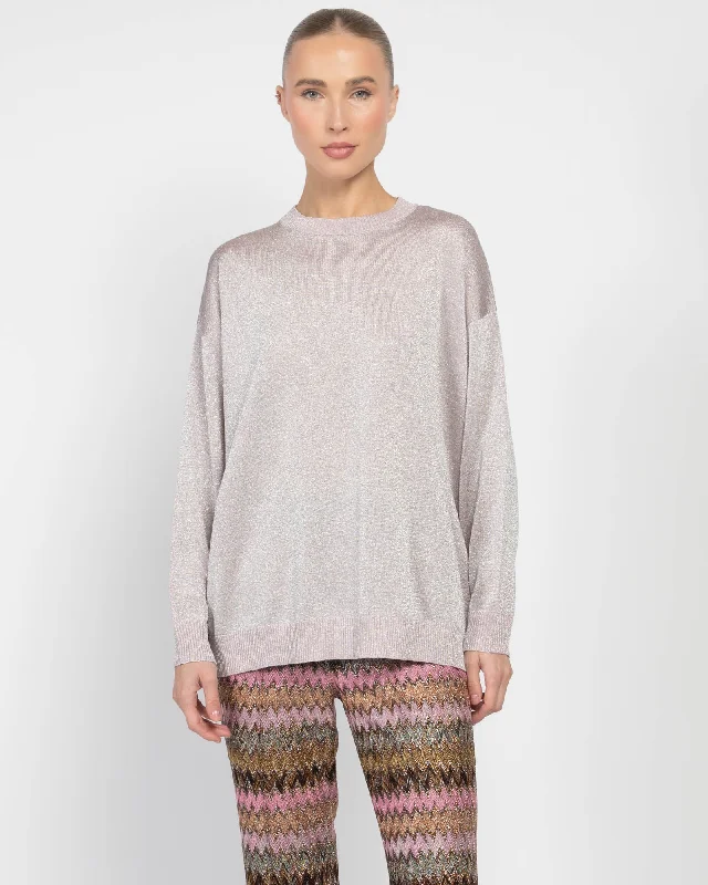 Crewneck Sweater Oversized Loose Flowy