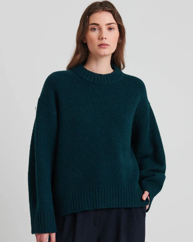 Wool Yak Sweater Zippered Front Buttoned Front Snap Front