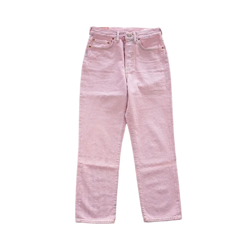 Acne Skinny Jeans - Women's 27 Fashionable Raw Edge Jeans