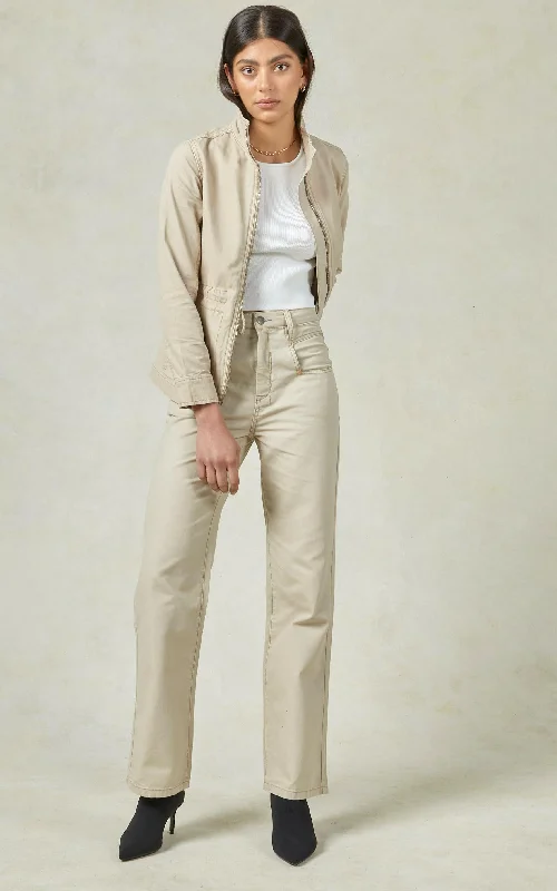 Betzy Tidal Jeans Trendy Wide-Legged High-Waist Jeans