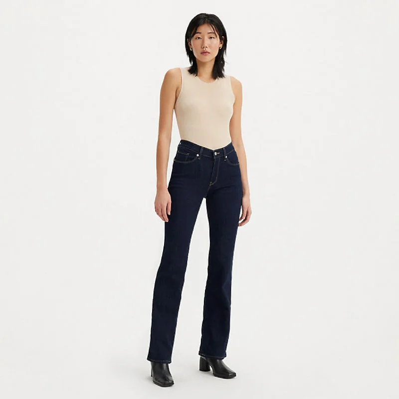Levi's Classic Women's Bootcut Jeans - Lapis Island Rinse Stylish Cargo Style Jeans