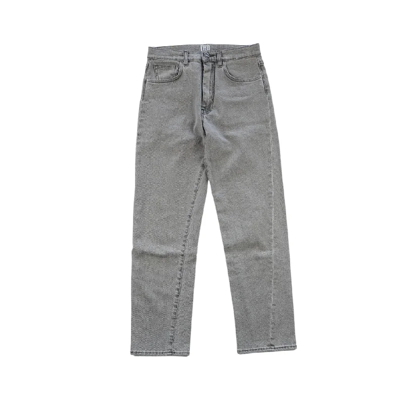 Toteme Straight-Leg Jeans - Women's 27 Stylish High-Rise Mom Jeans