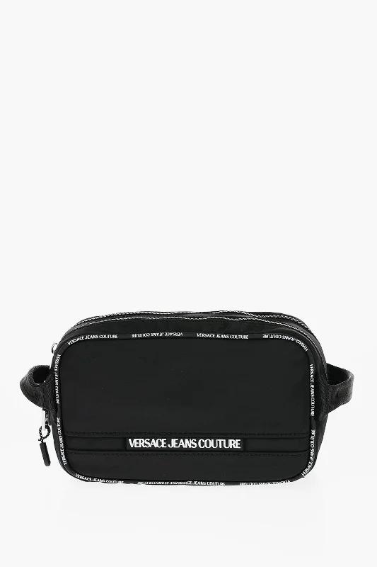 Versace JEANS COUTURE Nylon Necessaire with Logoed Trims Unica One size Casual Loose Fit Jeans