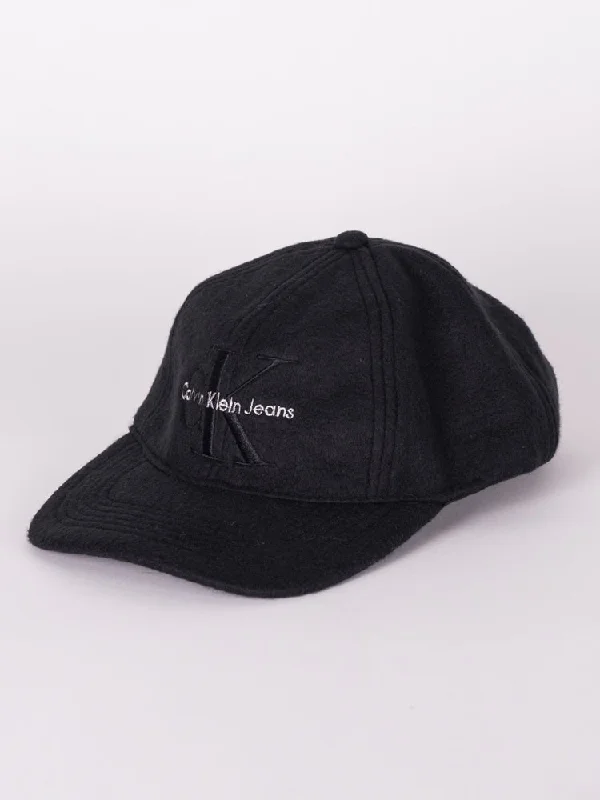 CK JEANS EMB HAT - BLACK - CLEARANCE Trendy Vintage Denim Jeans