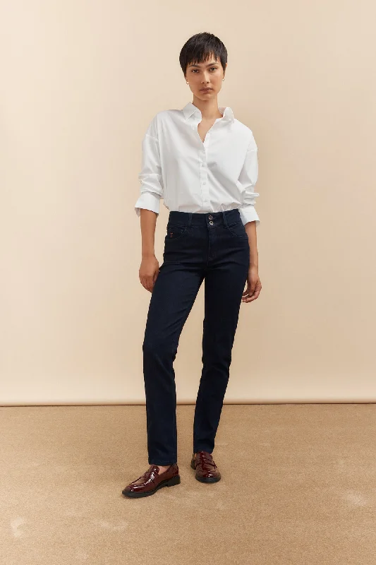 High-rise push up slim jeans Cozy Relaxed Fit Jeans