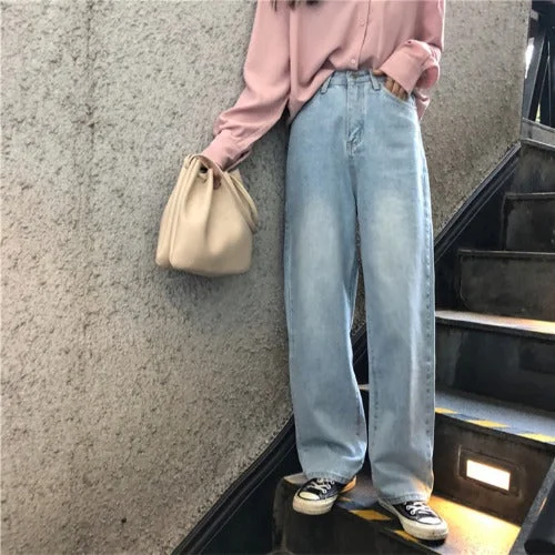 Jeans taille haute pour femmes Fashionable Bootcut Jeans