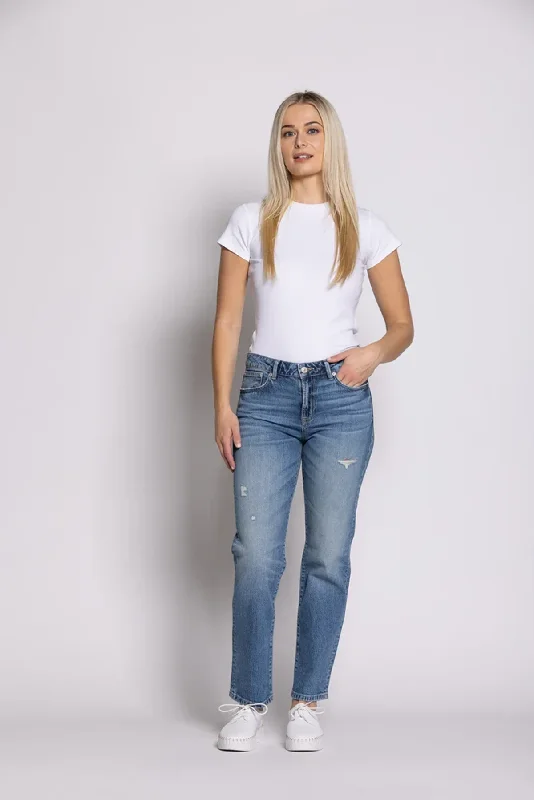 LTB Jeans Wilona Cara Wash Stylish Paperbag Waist Denim