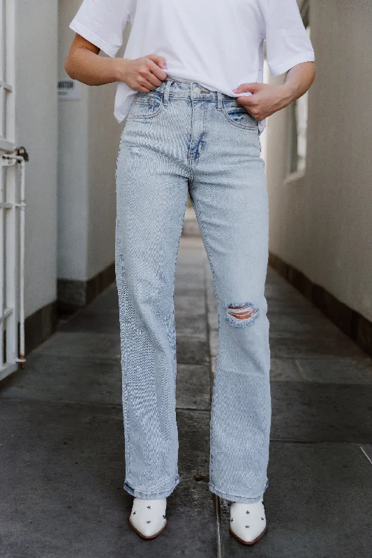 SAYBLE VINTAGE 90'S DENIM JEANS Fashionable Straight Fit Denim