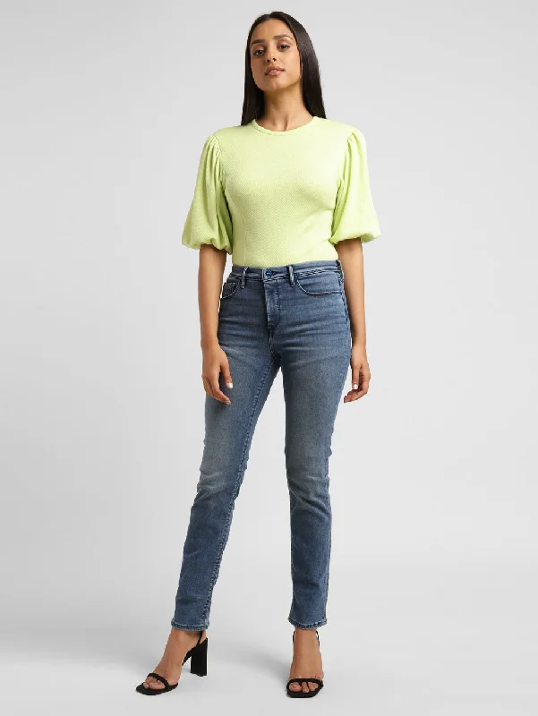 Women's Mid Rise 312 Slim Fit Jeans Casual Skinny Fit Jeans