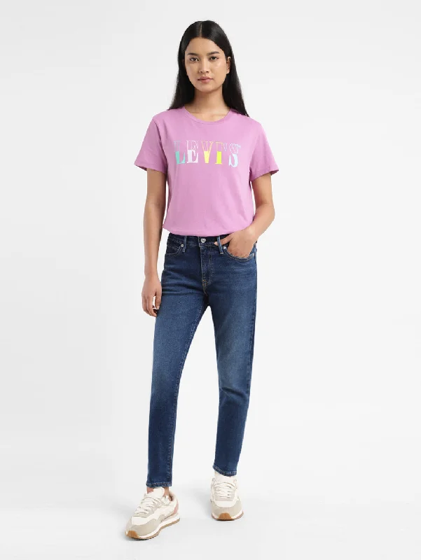 Women's Mid Rise 711 Skinny Fit Jeans Comfortable Mid-Rise Jeans